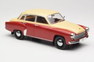 Wartburg 311 Dark Red Beige MCG 1:18 MCG18299 Metal — zdjęcie 4 z 6