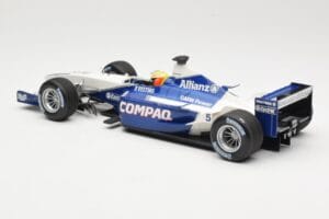 Williams FW23 BMW #5 R. Schumacher Practice San Marino GP 2001 Minichamps 1:18 80430146710 Metal — zdjęcie 5 z 6