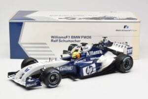 Williams FW26 BMW #4 R. Schumacher F1 2004 Minichamps 1:18 80430309495 Metal — zdjęcie 6 z 6