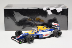 Williams FW14B Renault #5 N. Mansell Canon Williams Team F1 World Champion 1992 Minichamps 1:18 186920005 Metal — zdjęcie 9 z 9