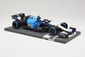 Williams Racing Mercedes FW43B #6 N. Latifi Belgian GP 2021 Minichamps 1:18 117211306 Metal — zdjęcie 4 z 6