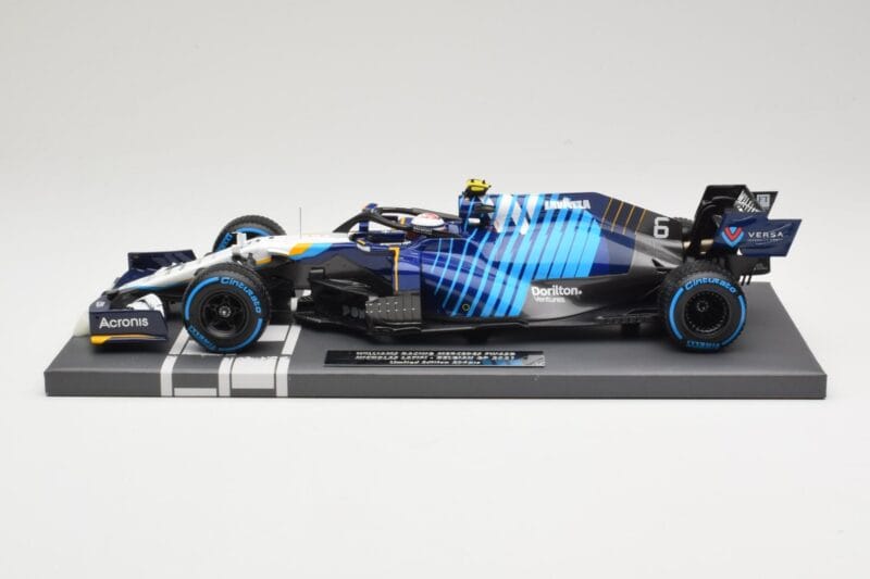 Williams Racing Mercedes FW43B #6 N. Latifi Belgian GP 2021 Minichamps 1:18 117211306 Metal