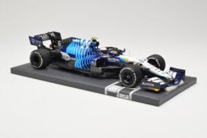 Williams Racing Mercedes FW43B #6 N. Latifi Saudi Arabian GP 2021 Minichamps 1:18 117212206 Metal — zdjęcie 4 z 6