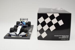 Williams Racing Mercedes FW43B #6 N. Latifi Saudi Arabian GP 2021 Minichamps 1:18 117212206 Metal — zdjęcie 6 z 6