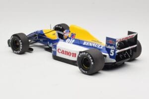 Williams Renault FW14B #5 N. Mansell F1 World Champion 1992 Minichamps 1:18 110920005 Metal — zdjęcie 7 z 8