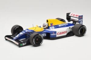 Williams Renault FW14B #6 R. Patrese 1992 Minichamps 1:18 110920006 Metal