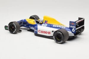 Williams Renault FW14B #6 R. Patrese 1992 Minichamps 1:18 110920006 Metal — zdjęcie 7 z 8