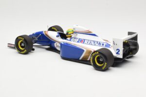 Williams FW16 Renault #2 A. Senna San Marino GP 1994 Minichamps 1:18 540941832 Metal — zdjęcie 6 z 7