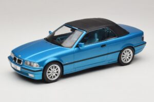 BMW 3 Series E36 Kabriolet Niebieski Metaliczny MCG 1:18 MCG18319 Metal — zdjęcie 2 z 7