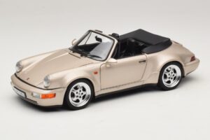 Porsche 911 964 Turbo Look Kabriolet Zermatt Silver Norev 1:18 Porsche 911 964 Turbo Look Kabriolet Zermatt Silver Norev 1:18 187140 Metal