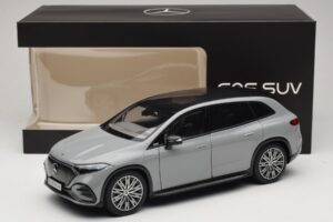 Mercedes EQS SUV X296 Manufaktur Alpine Grey NZG 1:18 B66960591 Metal — zdjęcie 8 z 8