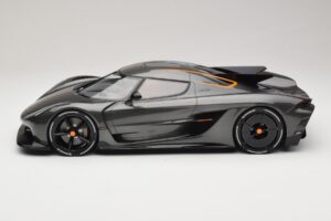 Koenigsegg Jesko Absolut 0-400-0 km/h Rekord Graphite Grey GT Spirit 1:12 GT575 Żywica — zdjęcie 3 z 6