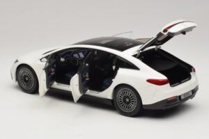 Mercedes EQS V297 Manufaktur Opalite White NZG 1:18 B66961049 Metal — zdjęcie 5 z 8