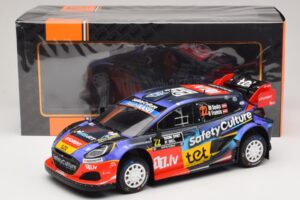 Ford Puma Rally1 #22 M. Sesks / R. Francis Rally Sweden 2025 IXO 1:18 18RMC240 Metal — zdjęcie 6 z 6