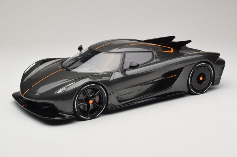 Koenigsegg Jesko Absolut 0-400-0 km/h Rekord Graphite Grey GT Spirit 1:12 GT575 Żywica