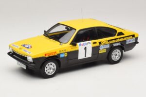 Opel Kadett C GT/E #1 W. Rohrl / H. Menne Westfalen Lippe Rally 1977 MCG 1:18 Opel Kadett C GT/E #1 W. Rohrl / H. Menne Westfalen Lippe Rally 1977 MCG 1:18 MCG18651R Metal