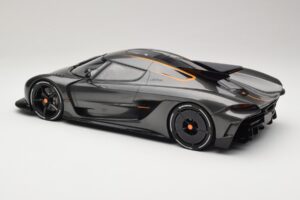 Koenigsegg Jesko Absolut 0-400-0 km/h Rekord Graphite Grey GT Spirit 1:12 GT575 Żywica — zdjęcie 5 z 6
