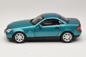 Mercedes SLK R170 Vivianite Green Norev 1:18 183021 Metal — zdjęcie 5 z 10