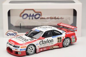 Nissan Skyline GT-R R33 LM GT1 #23 K. Hoshino / M. Hasemi / T. Suzuki Clarion Team NISMO 24 Hours of Le Mans 1996 Otto 1:18 O — zdjęcie 6 z 6