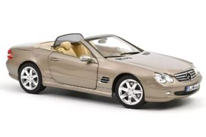 Mercedes SL500 R230 Travertine Beige Norev 1:18 Mercedes SL500 R230 Travertine Beige Norev 1:18 183843 Metal