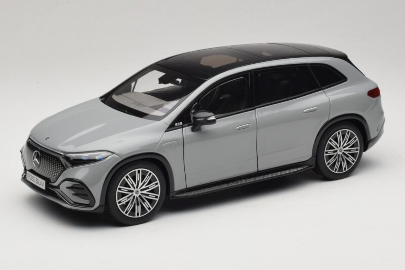 Mercedes EQS SUV X296 Manufaktur Alpine Grey NZG 1:18 B66960591 Metal
