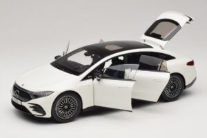 Mercedes EQS V297 Manufaktur Opalite White NZG 1:18 B66961049 Metal — zdjęcie 2 z 8