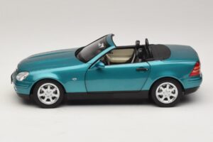 Mercedes SLK R170 Vivianite Green Norev 1:18 183021 Metal — zdjęcie 6 z 10