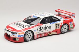 Nissan Skyline GT-R R33 LM GT1 #23 K. Hoshino / M. Hasemi / T. Suzuki Clarion Team NISMO 24 Hours of Le Mans 1996 Otto 1:18 O