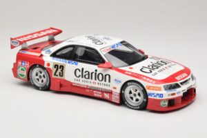 Nissan Skyline GT-R R33 LM GT1 #23 K. Hoshino / M. Hasemi / T. Suzuki Clarion Team NISMO 24 Hours of Le Mans 1996 Otto 1:18 O — zdjęcie 4 z 6