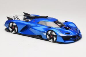 Alpine Alpenglow Hy6 Specular Blue Otto 1:18 OT1213 Żywica — zdjęcie 4 z 6