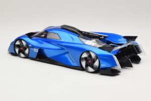 Alpine Alpenglow Hy6 Specular Blue Otto 1:18 OT1213 Żywica — zdjęcie 5 z 6