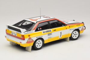 Audi Quattro #1 W. Rohrl / C. Geistdorfer Rally Monte Carlo Winner 1984 Minichamps 1:18 A5-5894 Metal — zdjęcie 2 z 6