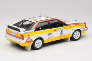 Audi Quattro A2 #4 W. Rohrl / C. Geistdorfer Rally Portugal 1984 Minichamps 1:18 153841104 Metal — zdjęcie 2 z 6