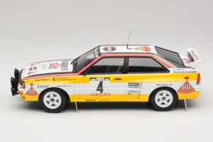 Audi Quattro A2 #4 W. Rohrl / C. Geistdorfer Rally Portugal 1984 Minichamps 1:18 153841104 Metal — zdjęcie 3 z 6