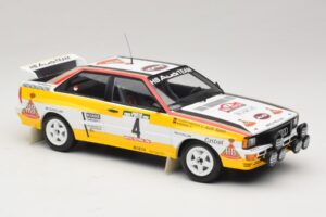 Audi Quattro A2 #4 W. Rohrl / C. Geistdorfer Rally Portugal 1984 Minichamps 1:18 153841104 Metal — zdjęcie 4 z 6