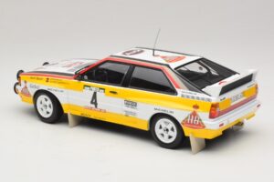 Audi Quattro A2 #4 W. Rohrl / C. Geistdorfer Rally Portugal 1984 Minichamps 1:18 153841104 Metal — zdjęcie 5 z 6