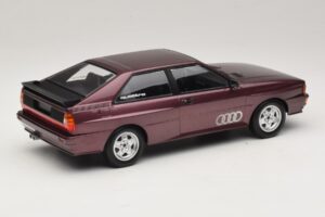 Audi Quattro Purple Metallic Minichamps 1:18 155016125 Metal — zdjęcie 2 z 6