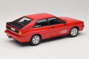Audi Quattro Czerwony Edycja Dealerska Minichamps 1:18 A5-5893 Metal — zdjęcie 2 z 6