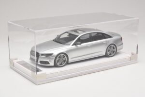Audi S6 C7 Florett Silver Metallic IVY Merit 1:18 REMC038 Żywica — zdjęcie 6 z 7