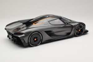 Koenigsegg Jesko Absolut 0-400-0 km/h Rekord Graphite Grey GT Spirit 1:12 GT575 Żywica — zdjęcie 2 z 6