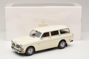 Volvo Amazon Kombi Pearl White Norev 1:18 188750 Metal — zdjęcie 6 z 6