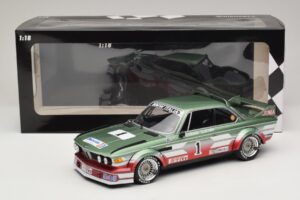 BMW 3.0 CSL #1 U. Grano BMW Italia ETCC Zandvoort 1979 Minichamps 1:18 155792501 Metal — zdjęcie 6 z 6