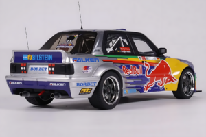BMW E30 V8 #229 E. Hountondji Red Bull Driftbrothers Drift 2023 Niebieski Otto 1:18 OT486 Żywica — zdjęcie 2 z 5