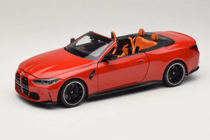 BMW M4 G83 Kabriolet Red Metallic Minichamps 1:18 110021030 Metal