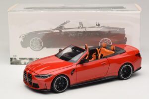 BMW M4 G83 Kabriolet Red Metallic Minichamps 1:18 110021030 Metal — zdjęcie 8 z 8