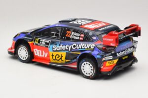 Ford Puma Rally1 #22 M. Sesks / R. Francis Rally Sweden 2025 IXO 1:18 18RMC240 Metal — zdjęcie 5 z 6