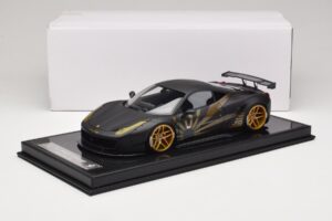 Ferrari 458 LB Works Matt Black BBA 1:18 REMC037 Żywica — zdjęcie 7 z 7