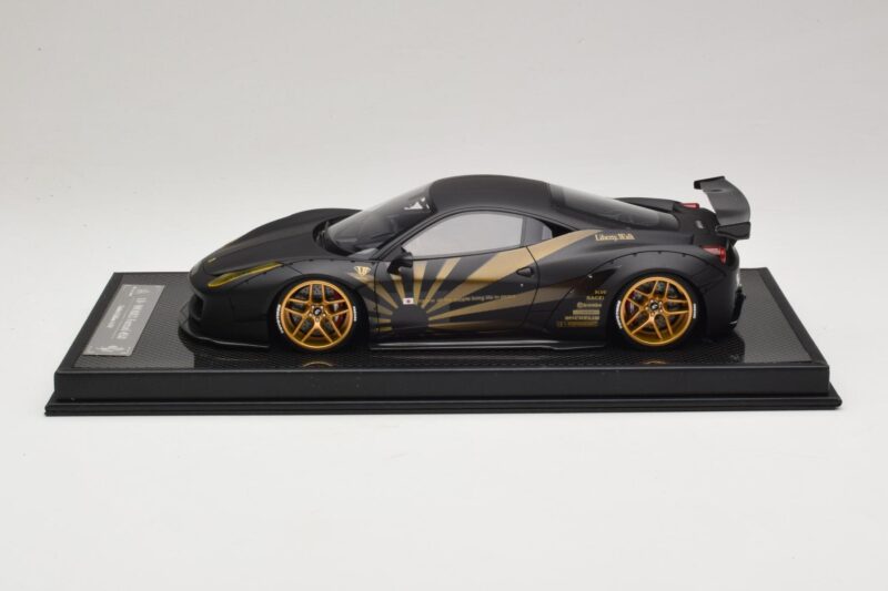 Ferrari 458 LB Works Matt Black BBA 1:18 REMC037 Żywica