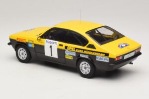 Opel Kadett C GT/E #1 W. Rohrl / H. Menne Westfalen Lippe Rally 1977 MCG 1:18 MCG18651R Metal — zdjęcie 5 z 6