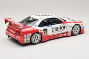 Nissan Skyline GT-R R33 LM GT1 #23 K. Hoshino / M. Hasemi / T. Suzuki Clarion Team NISMO 24 Hours of Le Mans 1996 Otto 1:18 O — zdjęcie 2 z 6